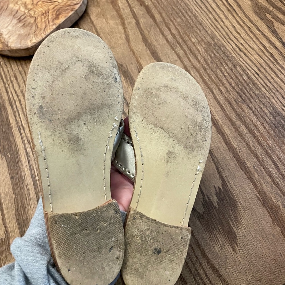 Jack Rogers metallic Hampton sandals - Picture 5 of 5